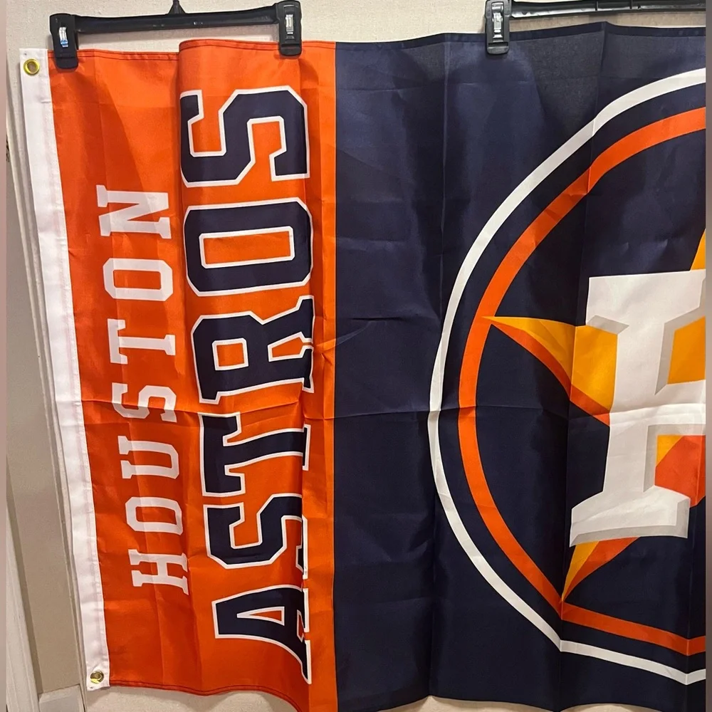 WinCraft Houston Astros 3x5 Outdoor/Indoor Double-Sided Banner Flag